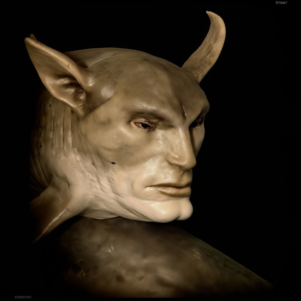 Shark Human portrait